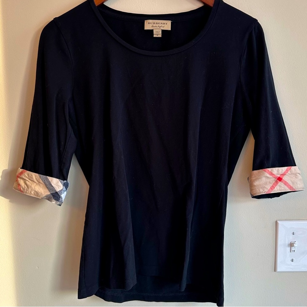 Burberry Short Sleeve Top